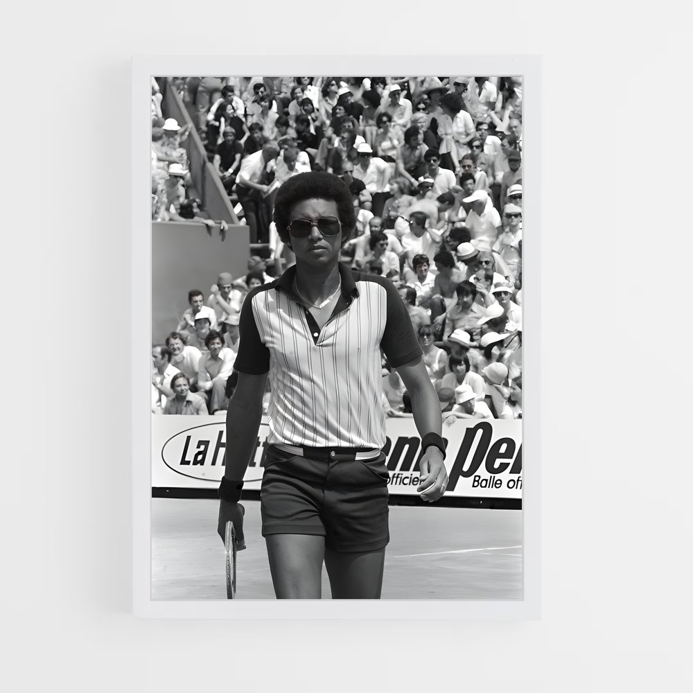 Poster Arthur en Action – affiche Tennis (vue 3)